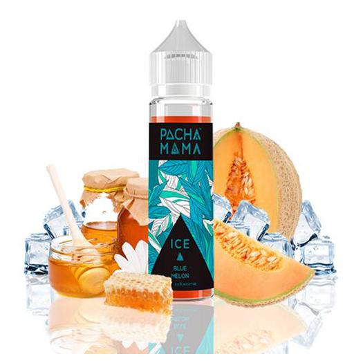 ▲ PACHAMAMA Ice Blue Melon50 ml + Nicokit Gratis