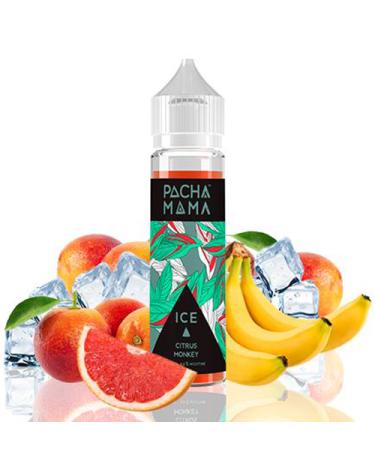 ▲ PACHAMAMA Ice Citrus Monkey 50 ml + Nicokit Gratis