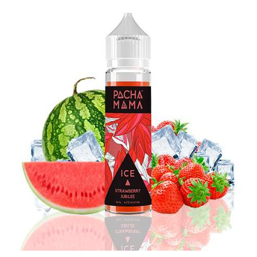 ▲ PACHAMAMA Ice Strawberry Jubilee 50 ml + Nicokit Gratis