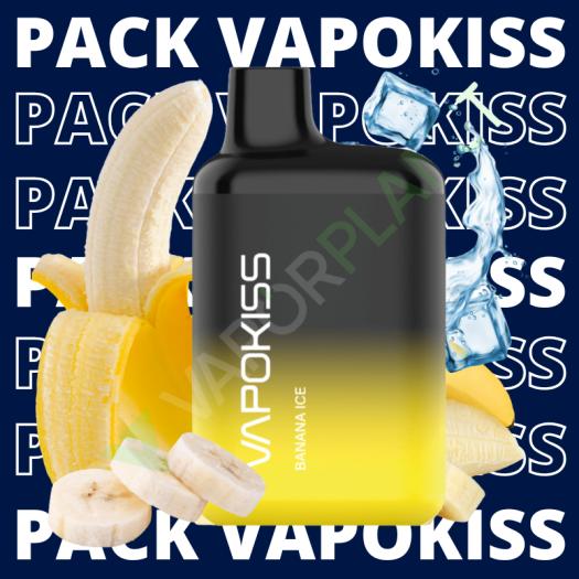 Pack 4 Uds Descartáveis Vapokiss 800B 20mg