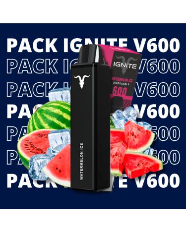 Pack 5 Uds Descartáveis Ignite V600 20mg