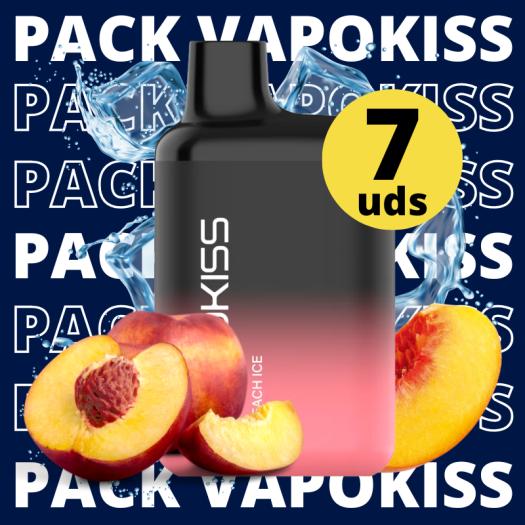 Pack 7 Uds Descartáveis Vapokiss 800B 20mg