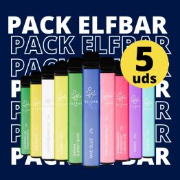 PACK 5 UDS Elf Bar 600 Puff - 20mg