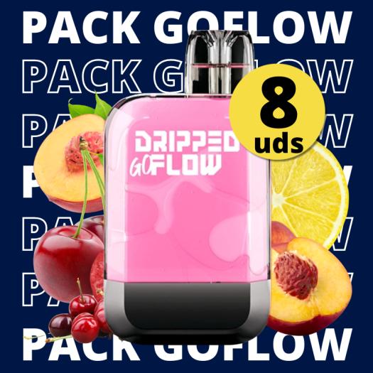 Pack 8 Uds Descartáveis GOFLOW Dripped 20mg