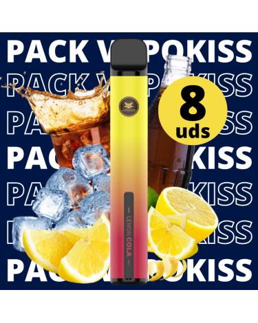 Pack 8 Uds Descartáveis Vapokiss 800T 20mg