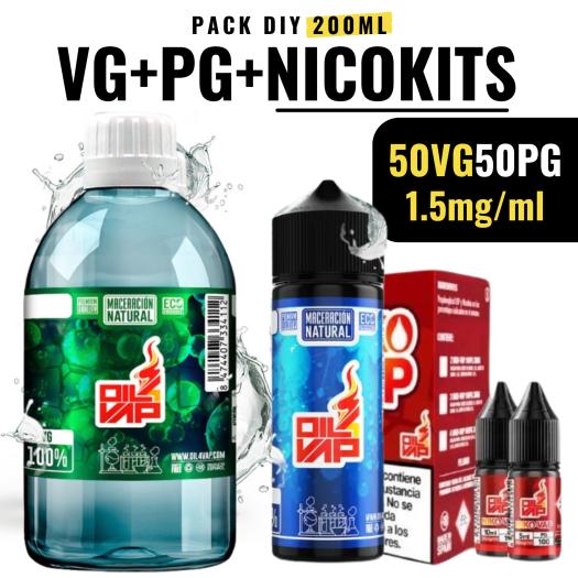 Pack Base 50VG/50PG 200 ml | 1.5 mg |