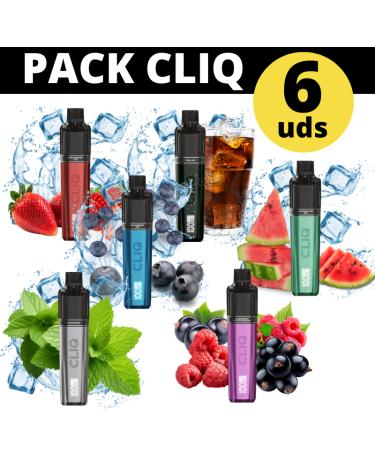 Pack Descartáveis CLIQ AVM 6 Unidades