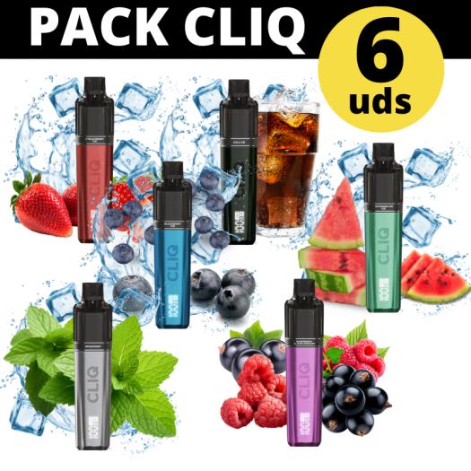 Pack Descartáveis CLIQ AVM 6 Unidades