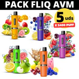 Pack Descartáveis FLIQ AVM 5 Unidades