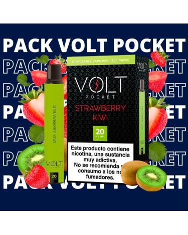 Pack Descartáveis Volt Pocket 600Puff 20mg - 6 Unidades
