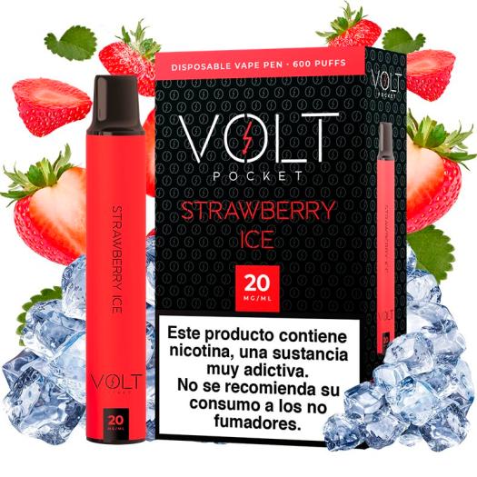 Pack Descartáveis Volt Pocket 600Puff 20mg - 6 Unidades