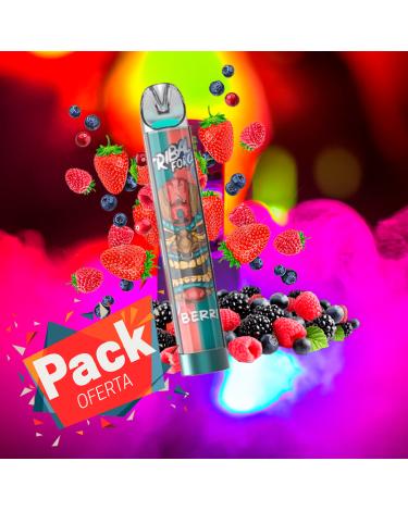 DISCO PACK - 5 UNIDADES descartáveis COM LUZES! SEM NICOTINA