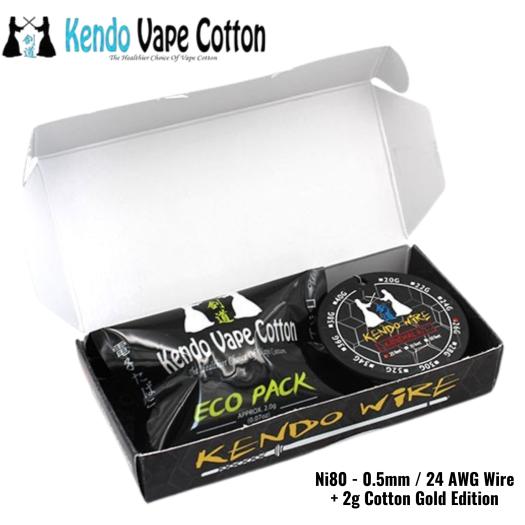 Pack Kendo 【 Wire + Cotton 】 Kendo Vape Cotton