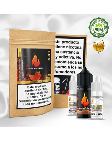 PACK SALES AROMA A TABACO RUBIO THE FAUSTO - 22 ml – Líquido com SAIS DE NICOTINA - Sales Rápidas Ultrasalts - Vap Fip