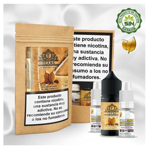 PACK SALES AROMA A TEXAS - 22 ml - Líquido com SAIS DE NICOTINA - Sales Rápidas Ultrasalts - Vap Fip