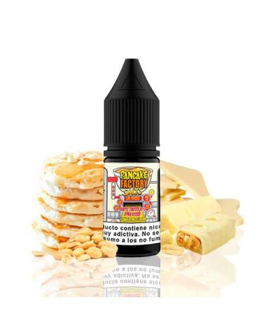 PANCAKE FACTORY SALT- White Chocolate Snikkers 10ml - Líquido con SALES DE NICOTINA