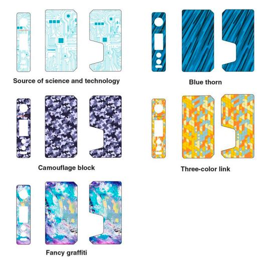 Painéis para Pulse III Squonk Mod - Vandy Vape