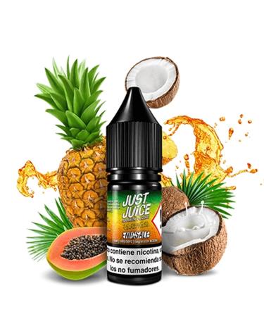 PAPAYA, PINEAPPLE & COCONUT 10 ml - Just Juice Iconic Fruit – Líquido con SAIS DE NICOTINA