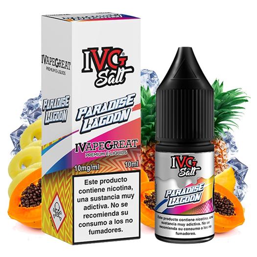 PARADISE LAGOON 10 ml - I VG - Líquido con SALES DE NICOTINA