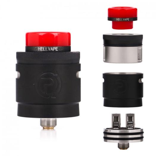 Passage RDA- 24mm (Cor Preto) -Hellvape