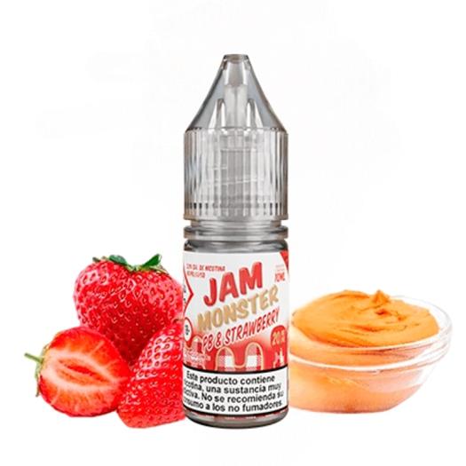 PB STRAWBERRY JAM MONSTER - MONSTER VAPE LABS - Sais de Nicotina 20mg - 10 ml