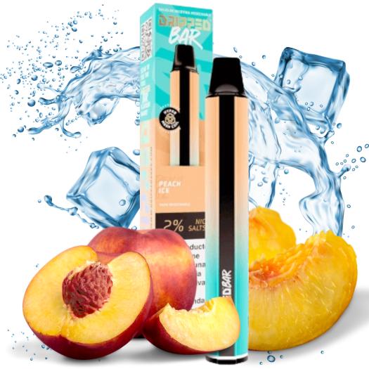 Peach Ice Dripped Bar Descartável 20mg