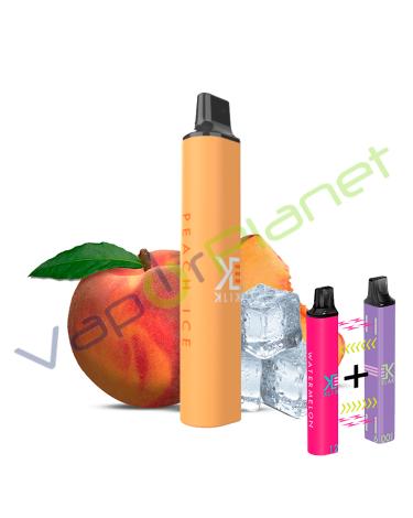 Peach Ice - Klik Klak by Element E-liquid SEM NICOTINA