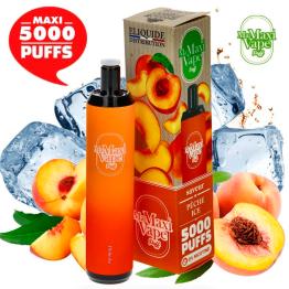 PEACH ICE Ma Maxi vape 5000 puffs SEM NICOTINA