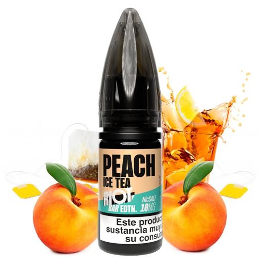 PEACH ICE TEA - Riot Squad Bar EDTN 10 ml - 10 mg y 20 mg - Líquido con SAIS DE NICOTINA