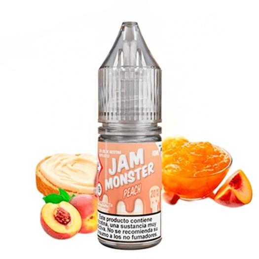 PEACH JAM MONSTER - MONSTER VAPE LABS - Sais de Nicotina 20mg - 10 ml