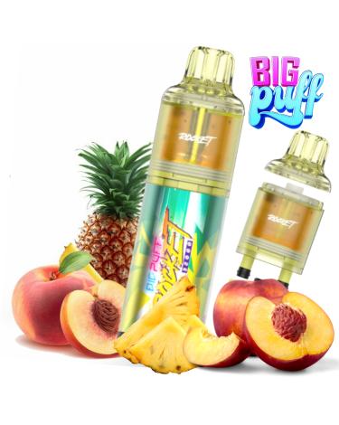 Peach Mango PIneapple Juice Rocket 32000 Puff | 2ml + 10ml + 10ml | Big Puff
