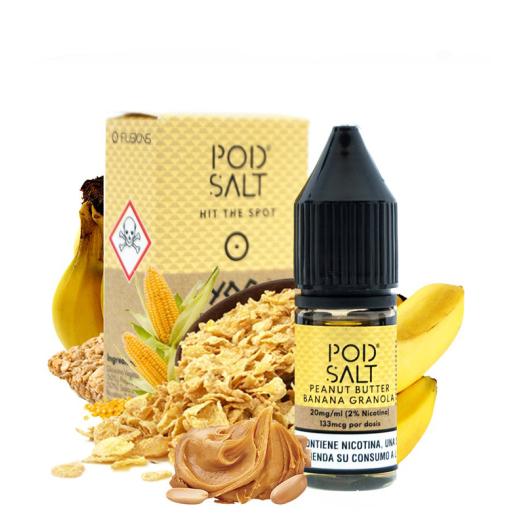 PEANUT BUTTER BANANA GRANOLA - POD SALT 10 ml