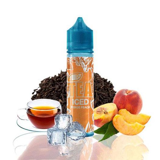 Pekoe Peach Iced - TWIST TEA - 50 ML + 10 ml Nicokit Gratis