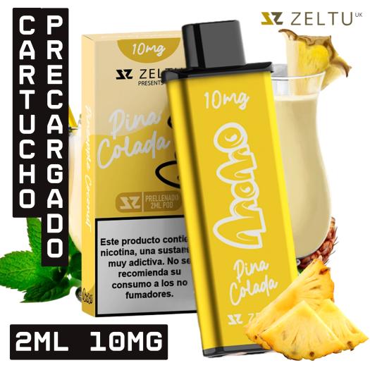 Piña Colada Cartucho pré-preenchido com líquido ZELTU X³