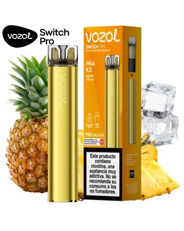 PIneapple Ice | Vozol Switch Pro Starter Kit | Sais de Nicotina 20mg