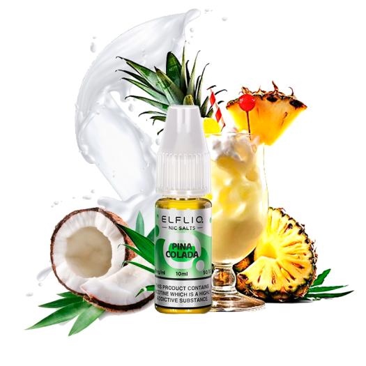 Pina Colada Nic Salt 10ml - Elfliq by Elf Bar