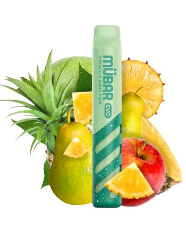 PINEAPPLE APPLE PEAR Mübar EVO800 20mg