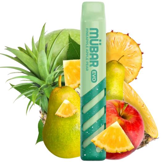 PINEAPPLE APPLE PEAR Mübar EVO800 20mg