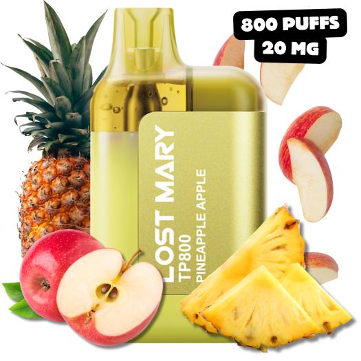 Pineapple Apple TP800 Lost Mary by ElfBar | 20mg 800 Puffs |