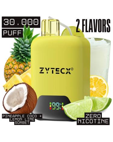 Pineapple Coco + Lemon Lime Sorbet | MAGIC DUO Descartável | 30.000 Puff Sem Nicotina |