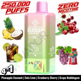 PINEAPPLE COCONUT Descartável 4in1 | 250.000 Puff | GUDBAR V2 (SEM NICOTINA)