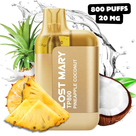 Pineapple Coconut TP800 Lost Mary by ElfBar | 20mg 800 Puffs |