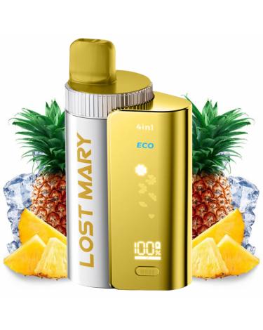 Pineapple Ice - 3200-2400 Puff - Descartável 4in1 Lost Mary by Elfbar