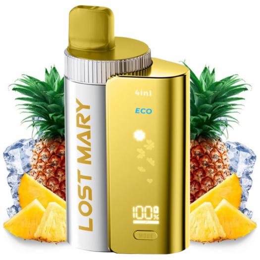 Pineapple Ice - 3200-2400 Puff - Descartável 4in1 Lost Mary by Elfbar