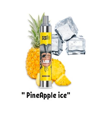 PINEAPPLE ICE 4000 PUFFS - SEM NICOTINA - KING PUFF