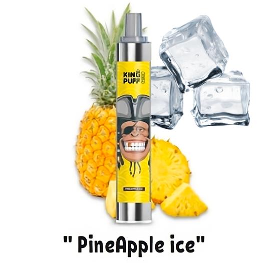 PINEAPPLE ICE 4000 PUFFS - SEM NICOTINA - KING PUFF