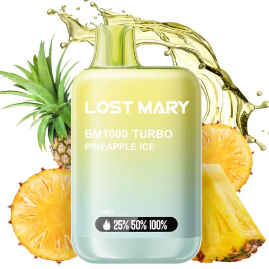 Pineapple Ice BM1000 Turbo Lost Mary by ElfBar 20mg