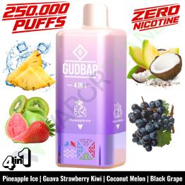 PINEAPPLE ICE Descartável 4in1 | 250.000 Puff | GUDBAR V2 (SEM NICOTINA)