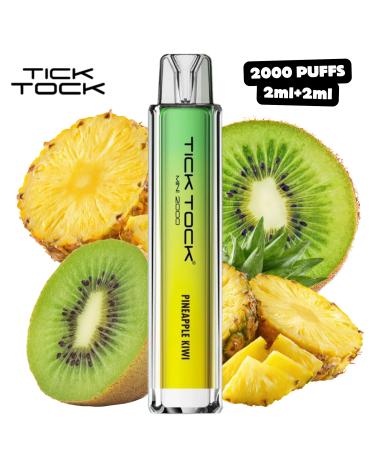 Pineapple Kiwi Tick Tock Mini 2000 Puffs 20mg (2ml+2ml)