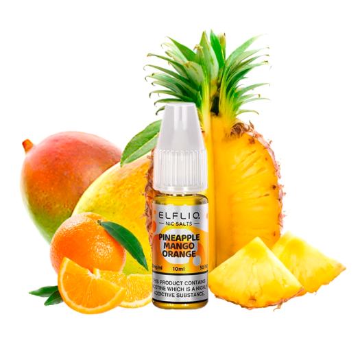 Pineapple Mango Orange Nic Salt 10ml - Elfliq by Elf Bar